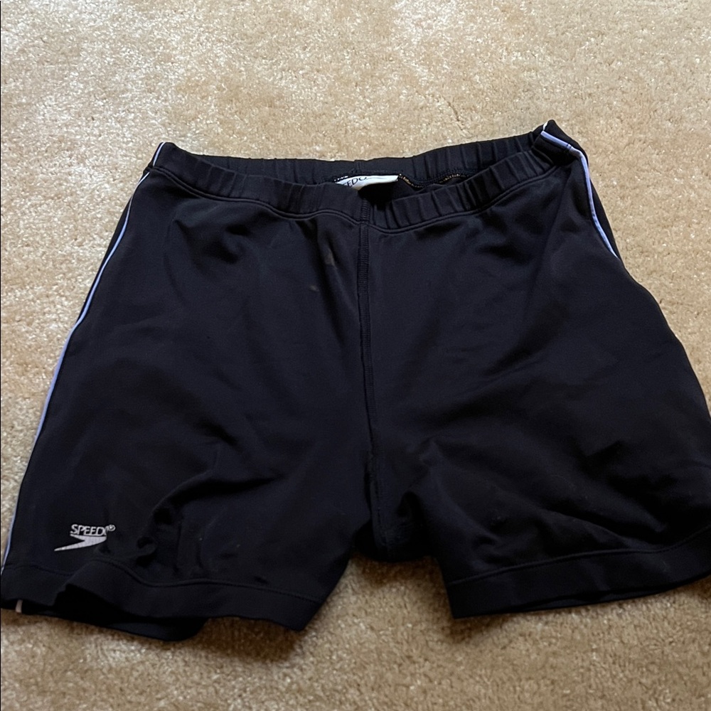 Speedo Female Black Athletic Shorts